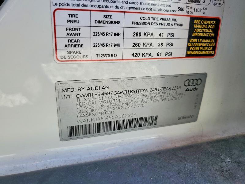 2012 Audi A3 Premium Plus