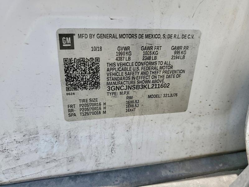 2019 Chevrolet Trax ls