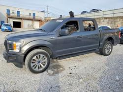 Salvage Trucks with No Bids Yet For Sale at auction: 2018 Ford F150 Supercrew