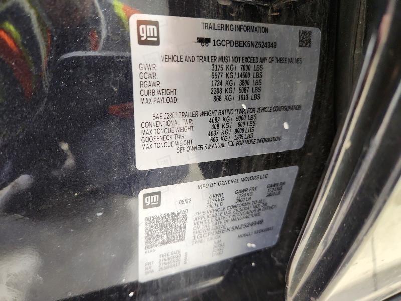 2022 Chevrolet Silverado K1500 Custom