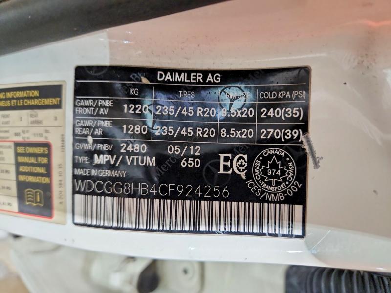 2012 Mercedes-Benz Glk 350 4matic