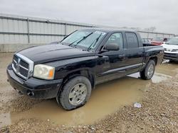 Dodge salvage cars for sale: 2005 Dodge Dakota Quad slt