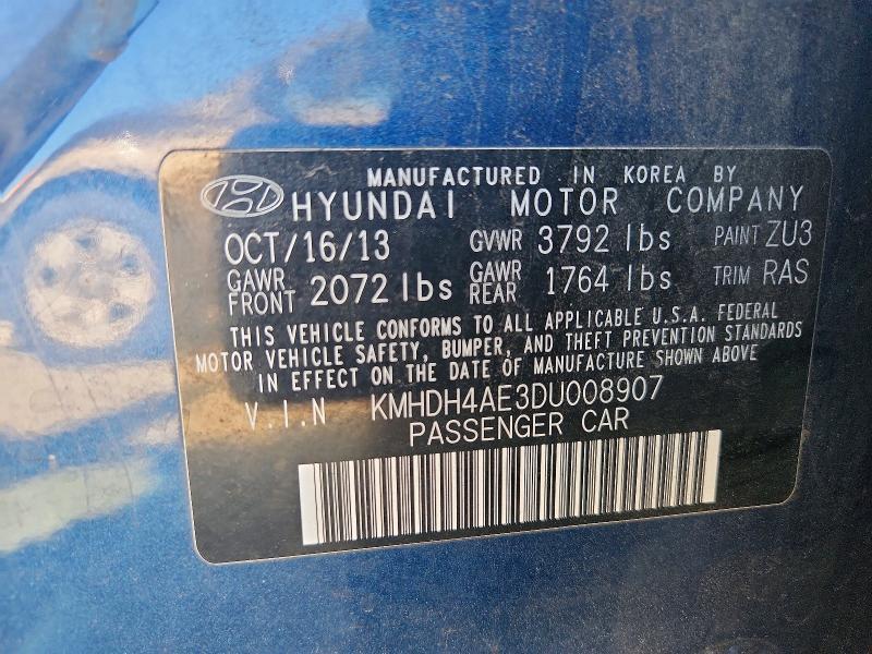 2013 Hyundai Elantra gls