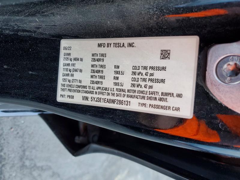 2022 Tesla Model 3