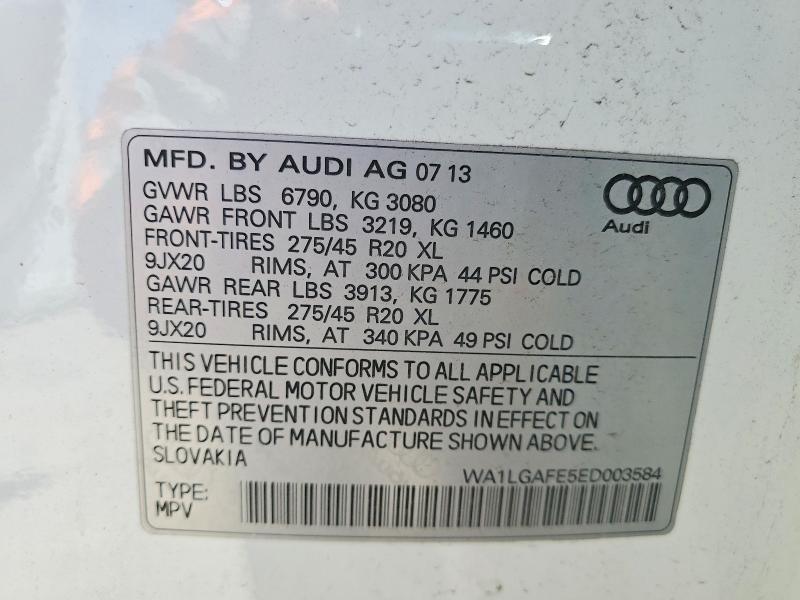 2014 Audi Q7 Premium Plus