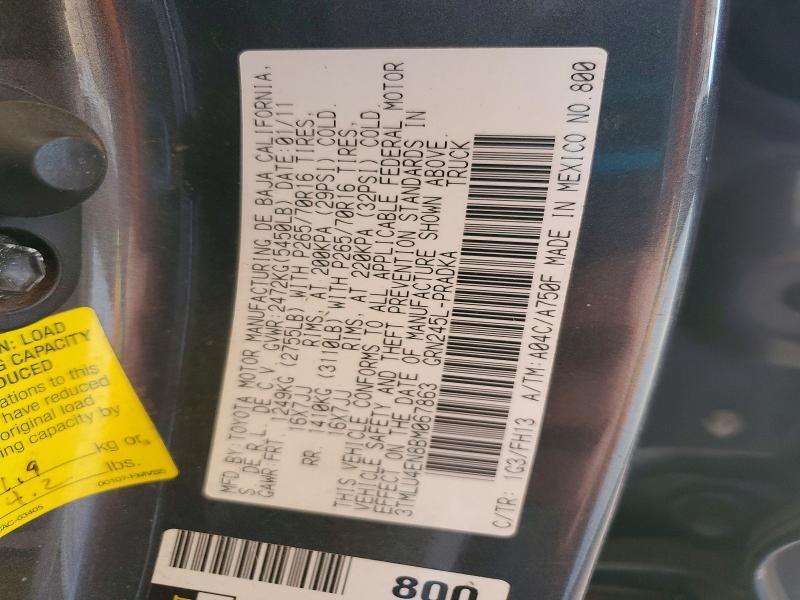 2011 Toyota Tacoma V6