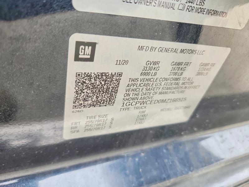 2021 Chevrolet Silverado C1500 LT