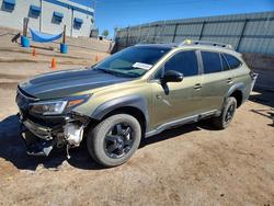Salvage cars for sale from Copart Albuquerque, NM: 2022 Subaru Outback Wilderness
