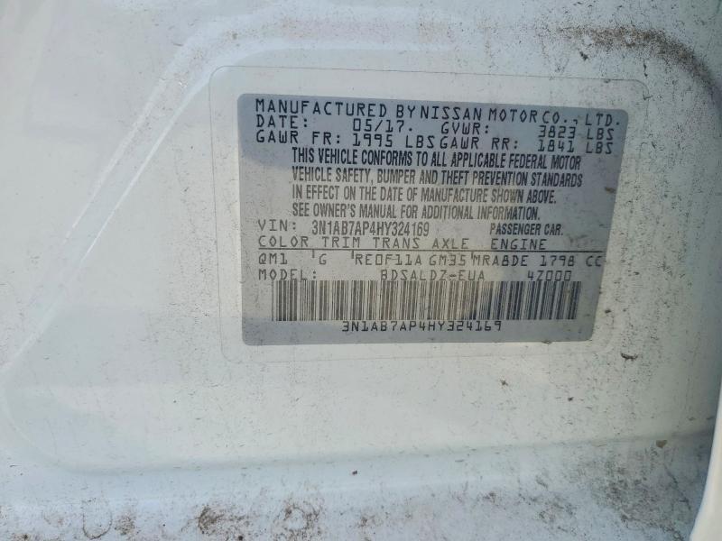 2017 Nissan Sentra sv