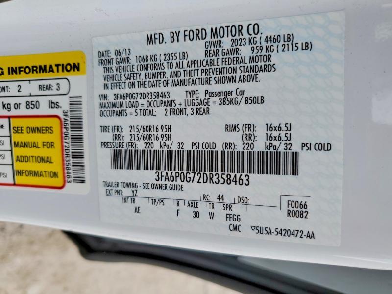 2013 Ford Fusion s