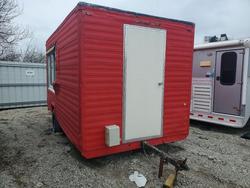 Salvage trucks for sale at Dyer, IN auction: 1987 Unknown 1987 Enclosed Cargo Trailer
