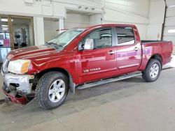 Salvage trucks for sale at Pasco, WA auction: 2005 Nissan Titan XE