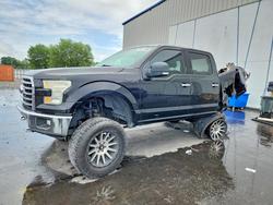Salvage cars for sale from Copart Apopka, FL: 2016 Ford F150 Supercrew
