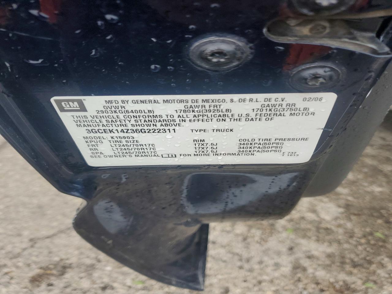 2006 Chevrolet Silverado K1500