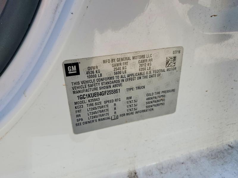 2016 Chevrolet Silverado K2500 Heavy Duty