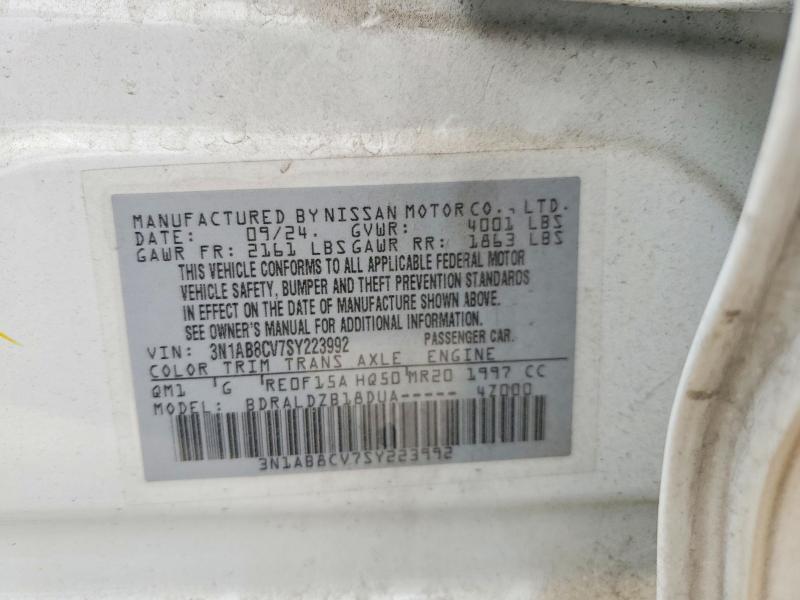 2025 Nissan Sentra sv