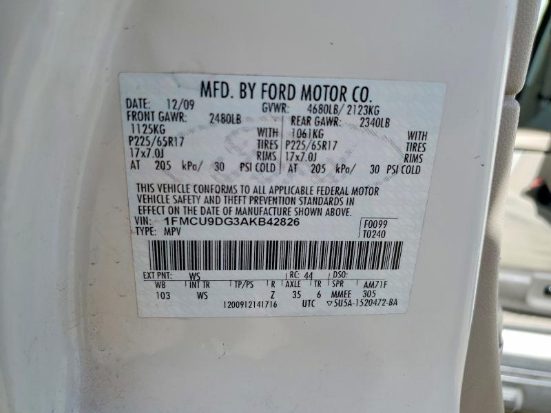2010 Ford Escape xlt