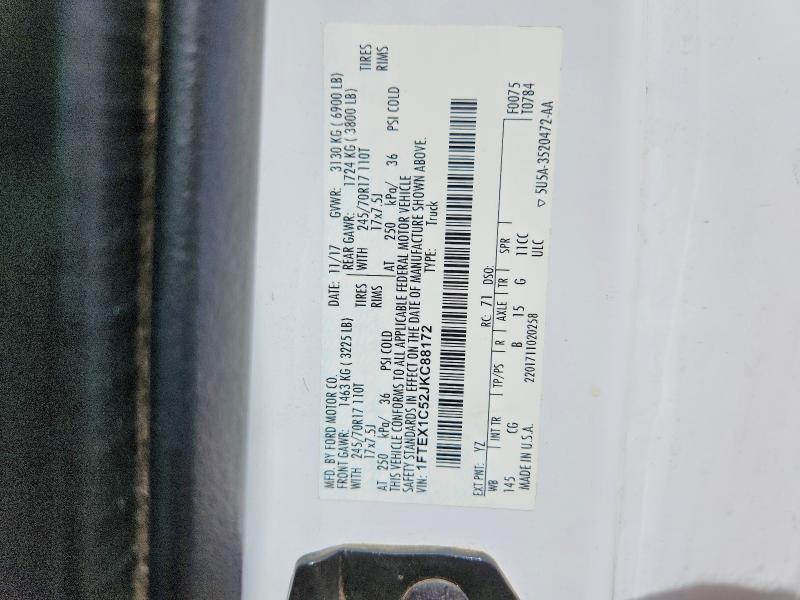 2018 Ford F150 Super Cab