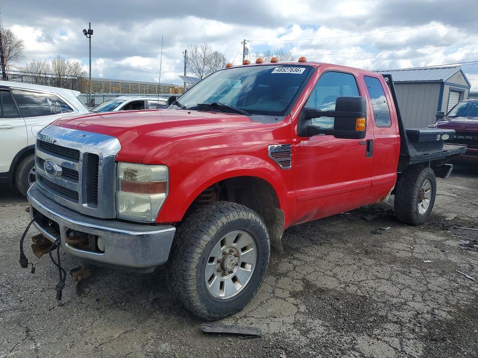 2008 Ford F250 Super Duty Flatbed Truck