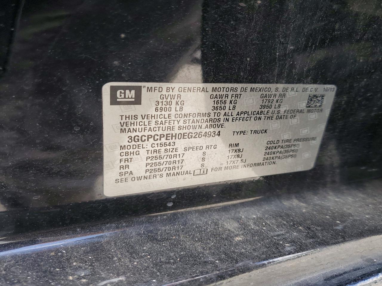 2014 Chevrolet Silverado C1500