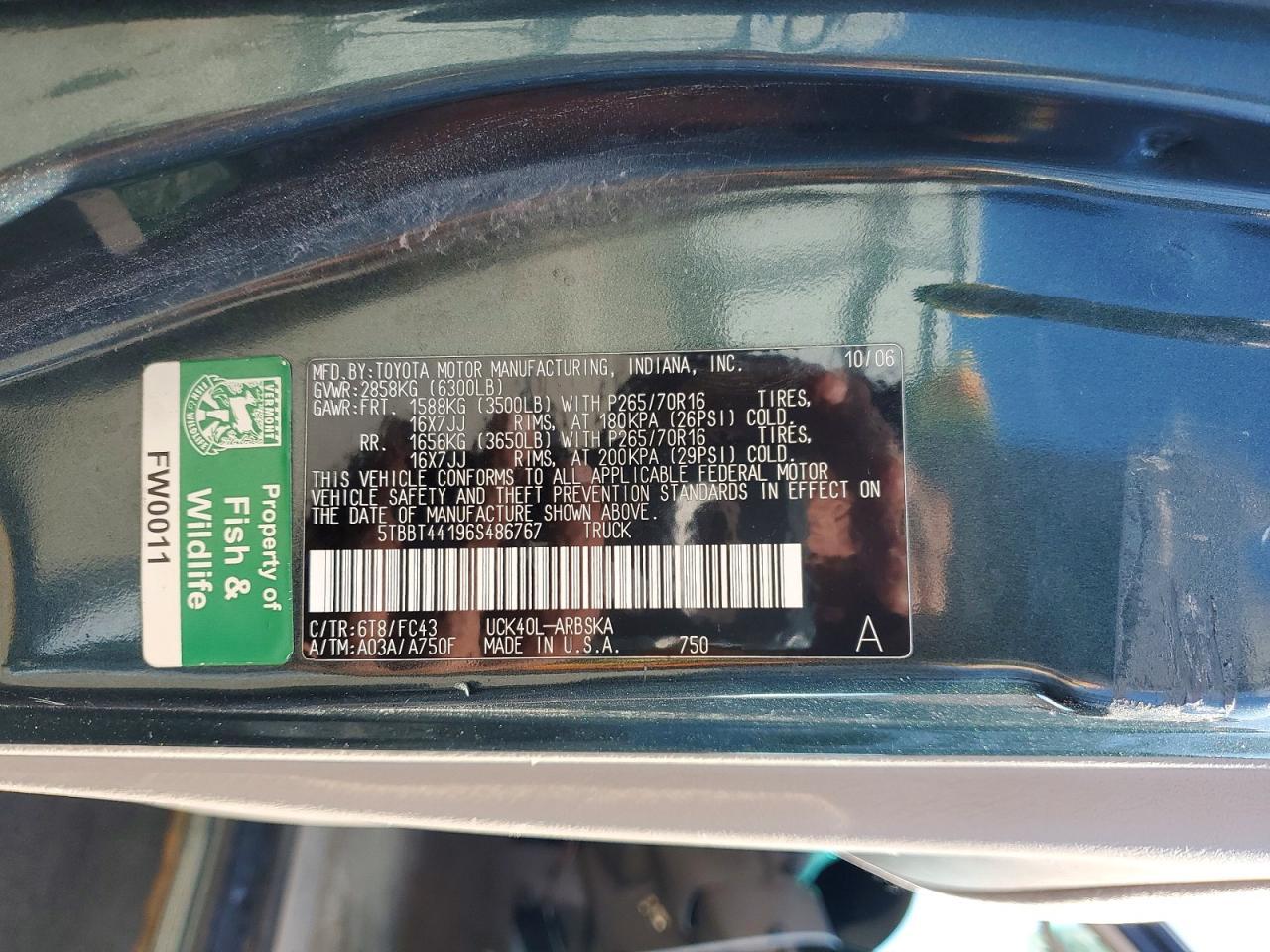 2006 Toyota Tundra SR5