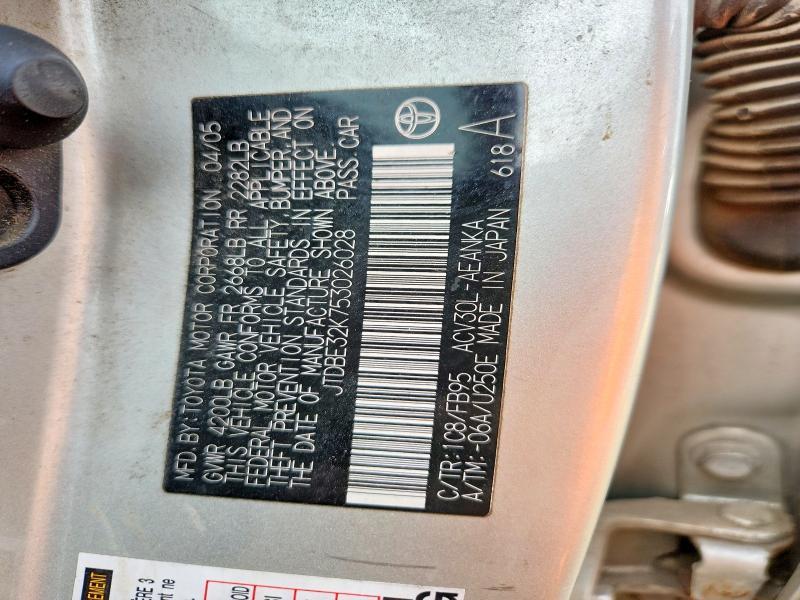 2005 Toyota Camry Standard