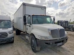 Salvage trucks for sale at Houston, TX auction: 2011 International 4300 BOX Truck