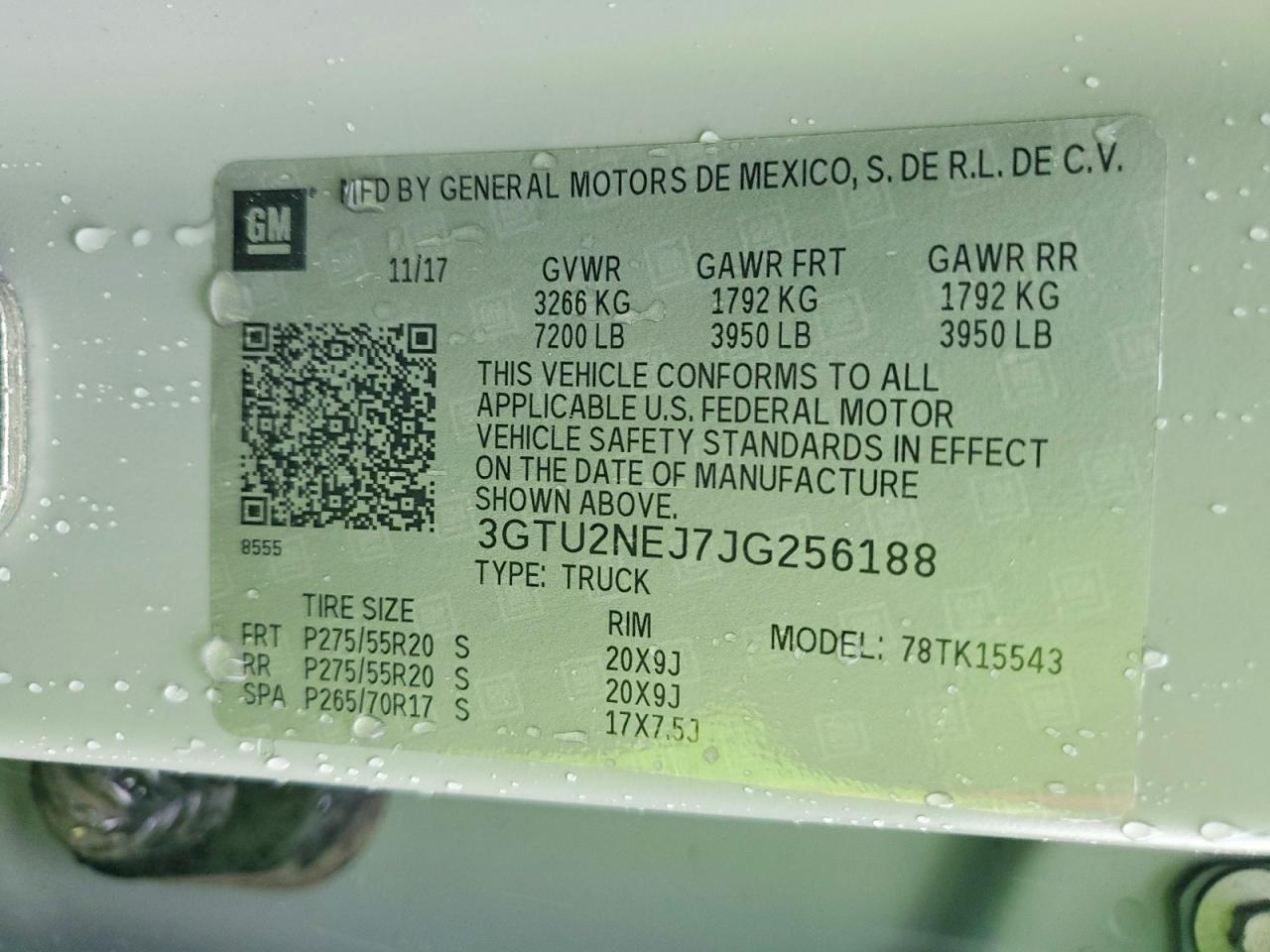 2018 GMC Sierra K1500 SLT