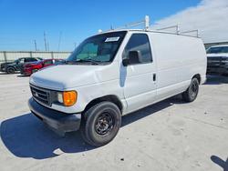 Ford salvage cars for sale: 2006 Ford Econoline E150 van