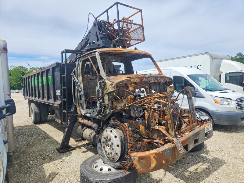 2009 Sterling Acterra Grapple Crane Truck