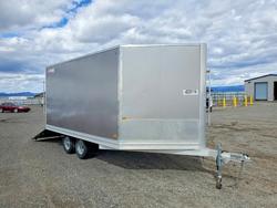Alcom salvage cars for sale: 2021 Alcom E 101X14 Enclosed Snowmobile Trailer