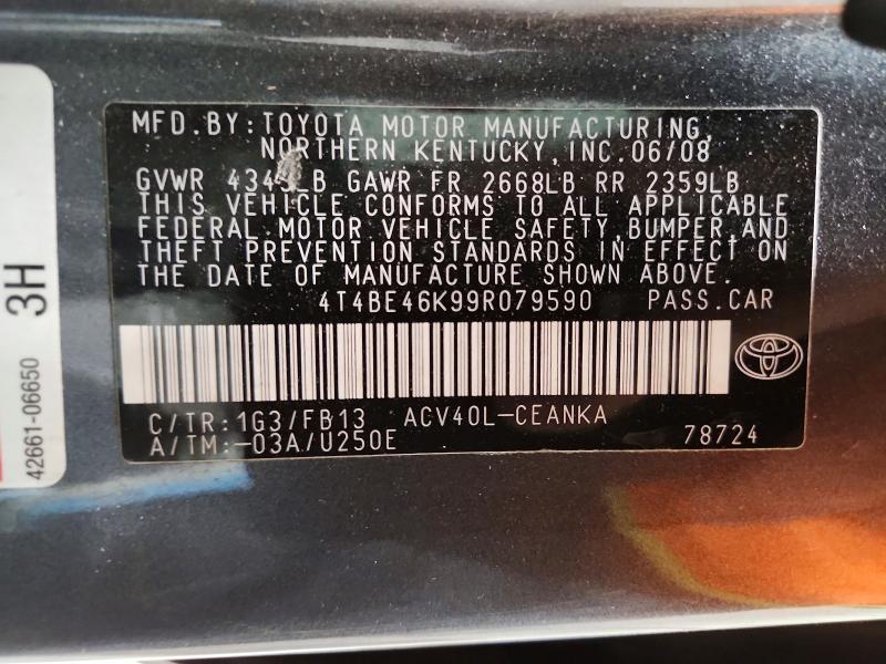 2009 Toyota Camry le