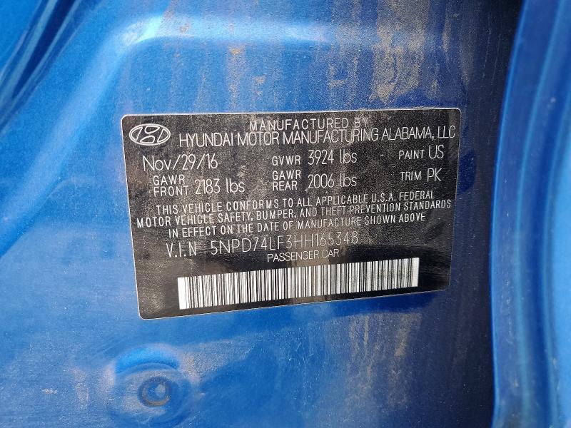 2017 Hyundai Elantra se