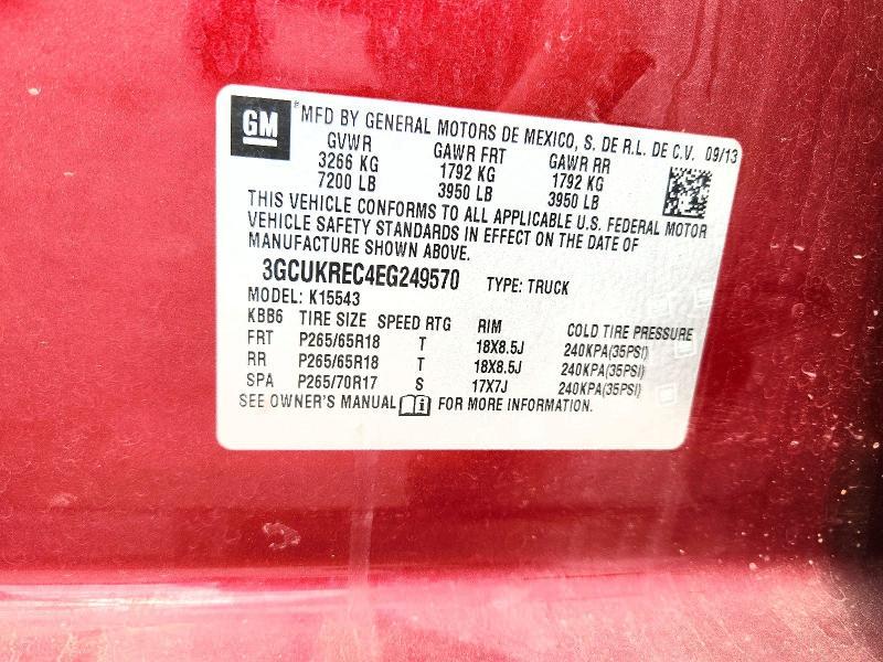 2014 Chevrolet Silverado K1500 LT