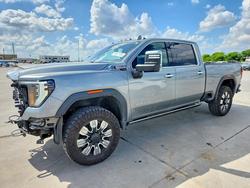Salvage trucks for sale at Grand Prairie, TX auction: 2024 GMC Sierra K2500 Denali