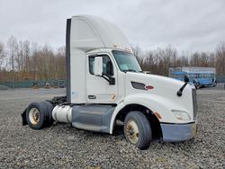 Peterbilt salvage cars for sale: 2017 Peterbilt 579 Semi Truck