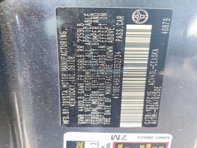 2009 Toyota Camry se