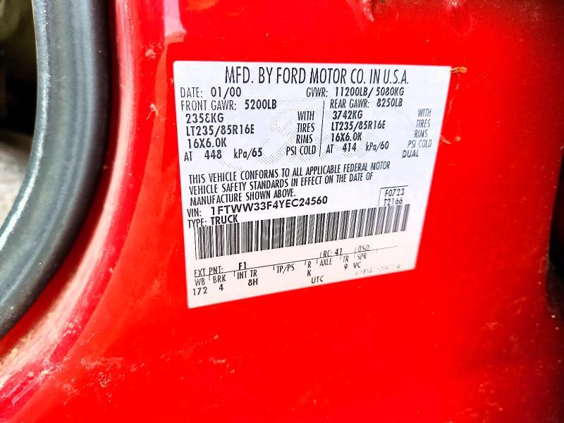 2000 Ford F350 Super Duty