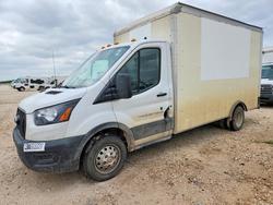 Salvage cars for sale from Copart San Antonio, TX: 2022 Ford Transit T-350 HD BOX Truck