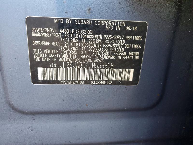 2018 Subaru Forester 2.5i