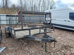 Salvage trucks for sale at Central Square, NY auction: 2009 Belmont UT616-TA Utility Trailer