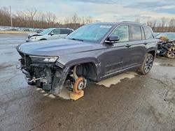 Jeep salvage cars for sale: 2022 Jeep Grand Cherokee Overland