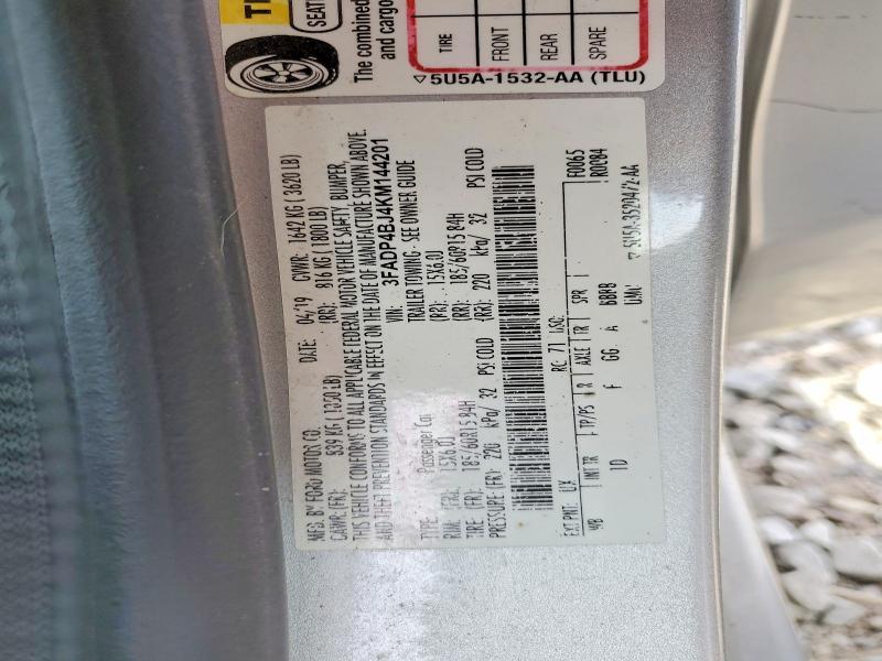 2019 Ford Fiesta se
