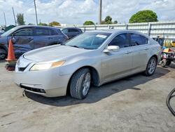 Acura salvage cars for sale: 2009 Acura TL