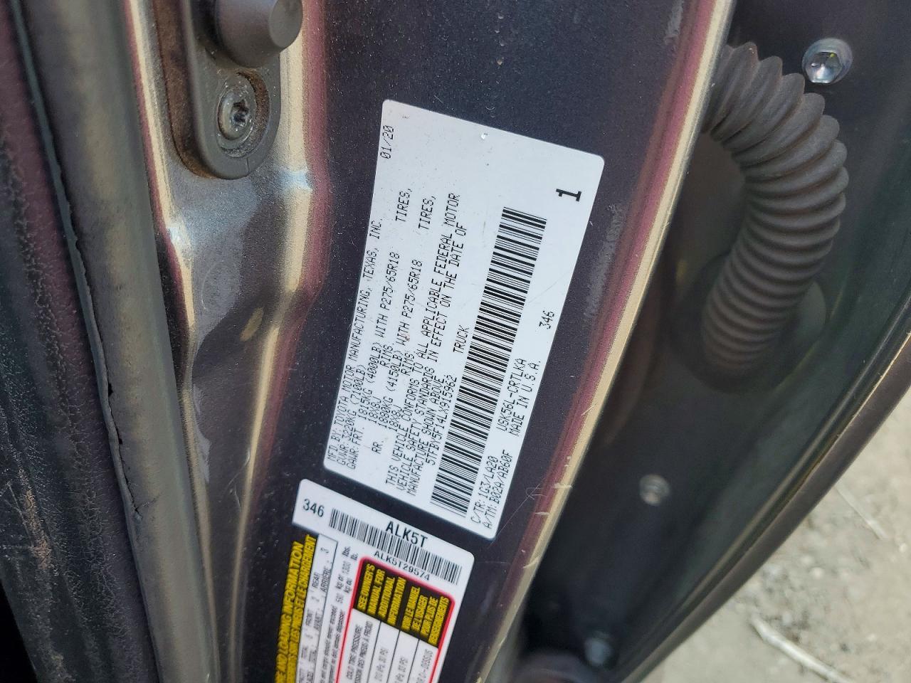 2020 Toyota Tundra Limited