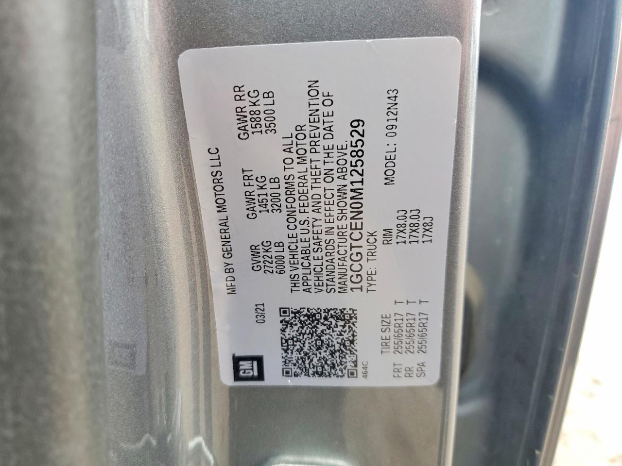 2021 Chevrolet Colorado LT