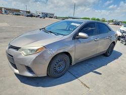 2015 Toyota Corolla le for sale in Grand Prairie, TX