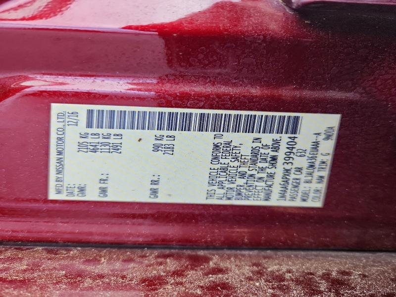 2017 Nissan Maxima 3.5 s