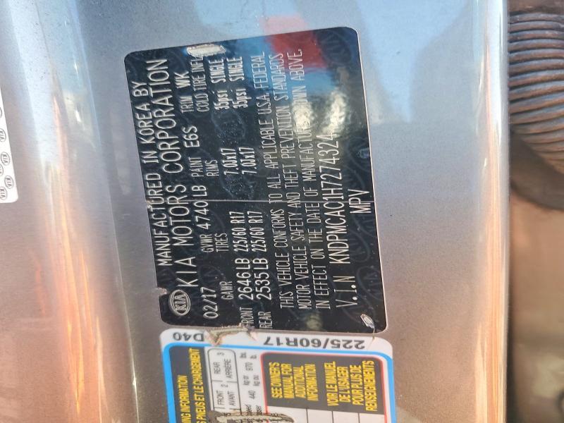 2017 KIA Sportage lx