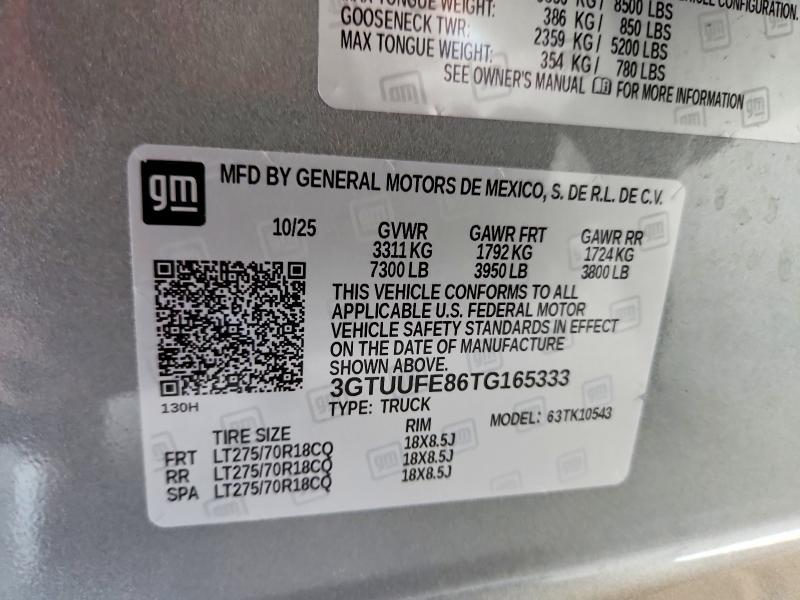 2026 GMC Sierra K1500 AT4X